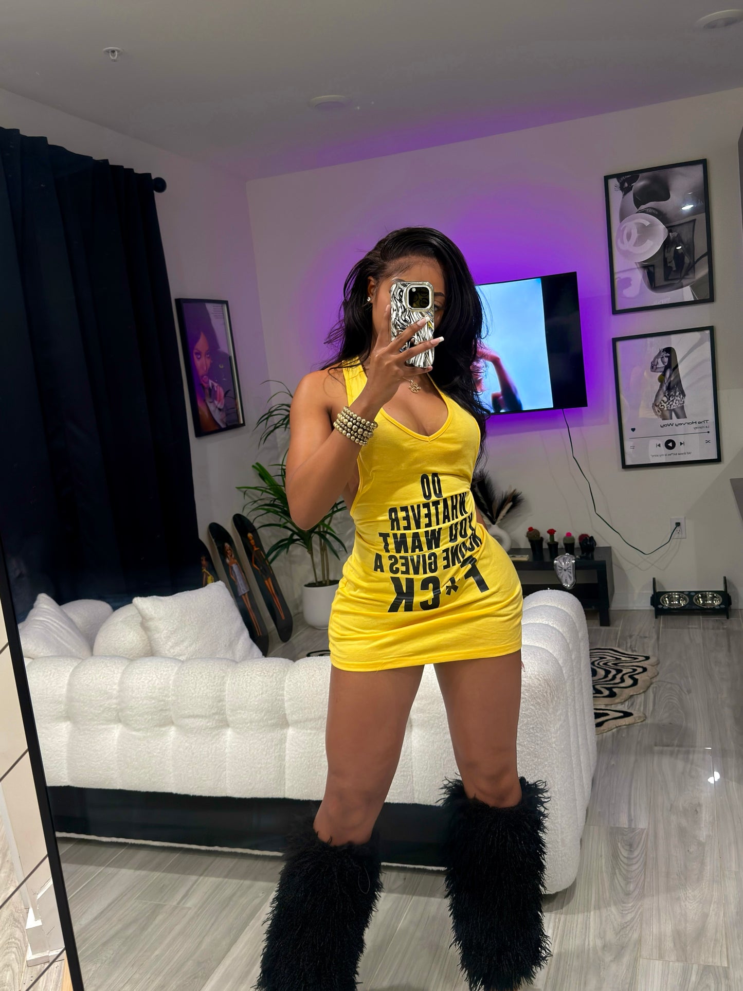 No F’s Given Dress