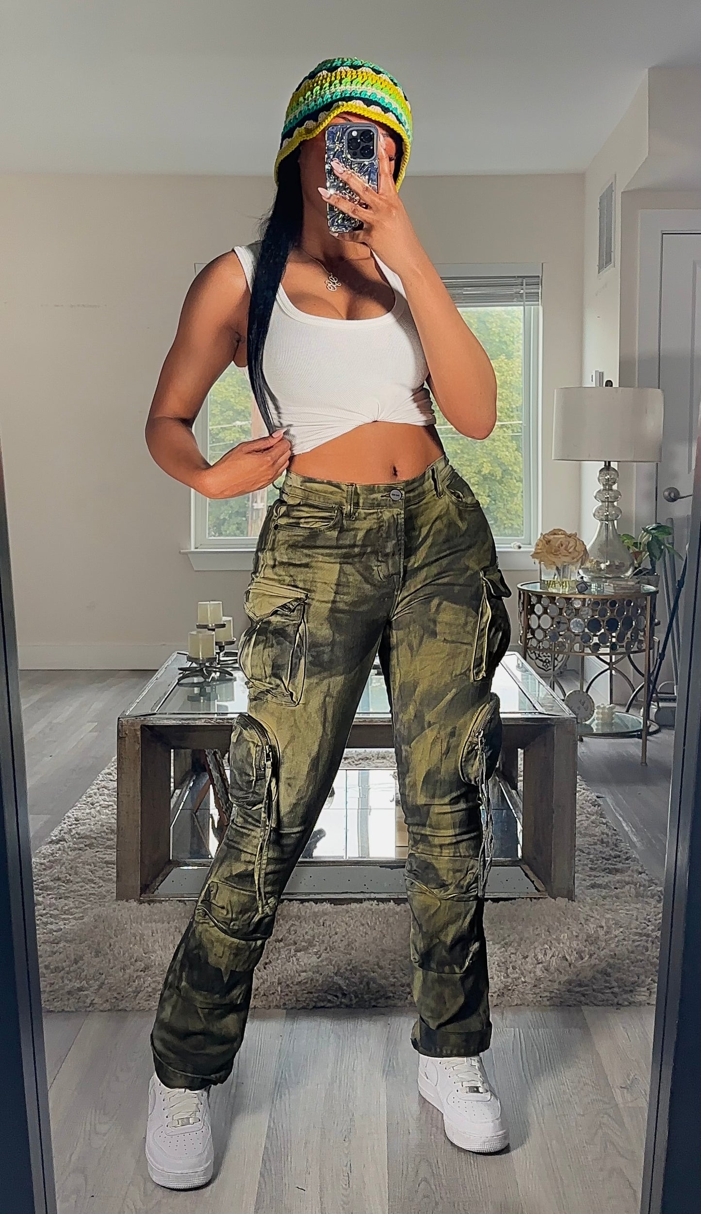 Green Smoke Jeans