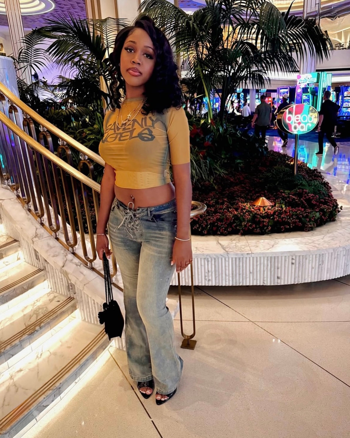 Angels Aura Sheer T-Shirt