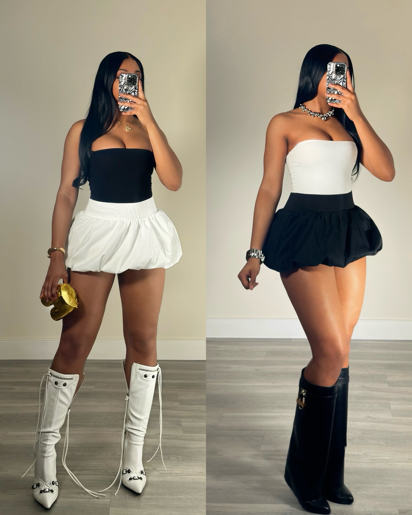 Bubble Pop Mini Skirt
