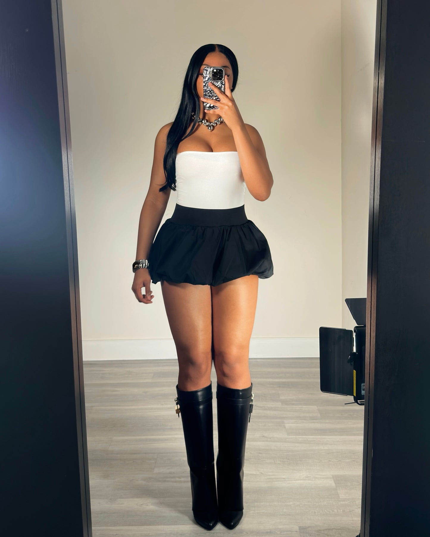 Bubble Pop Mini Skirt
