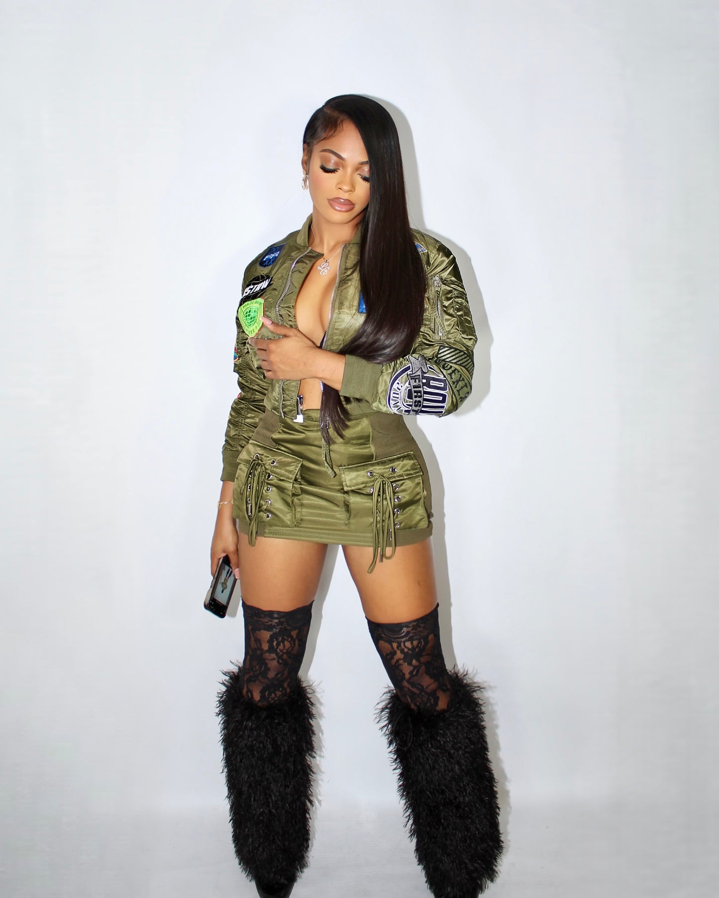Coexist Bomber Jacket