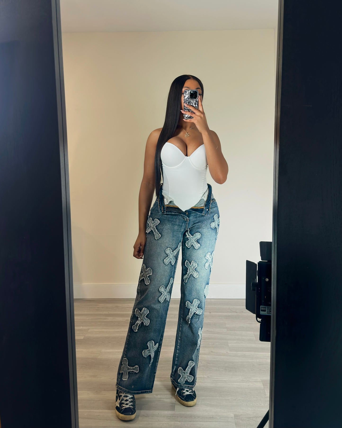 Don’t Cross Me Denim Jeans