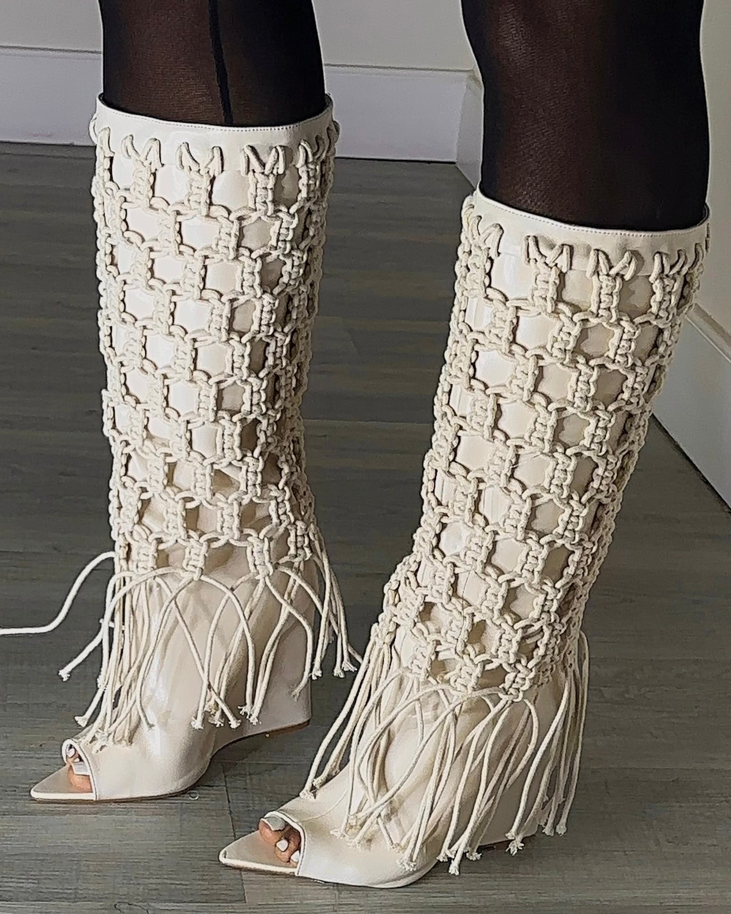 Carla Crochet Boots