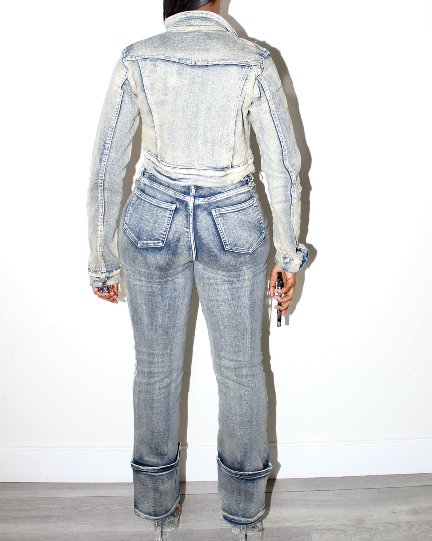 Zip It Up Denim Pants