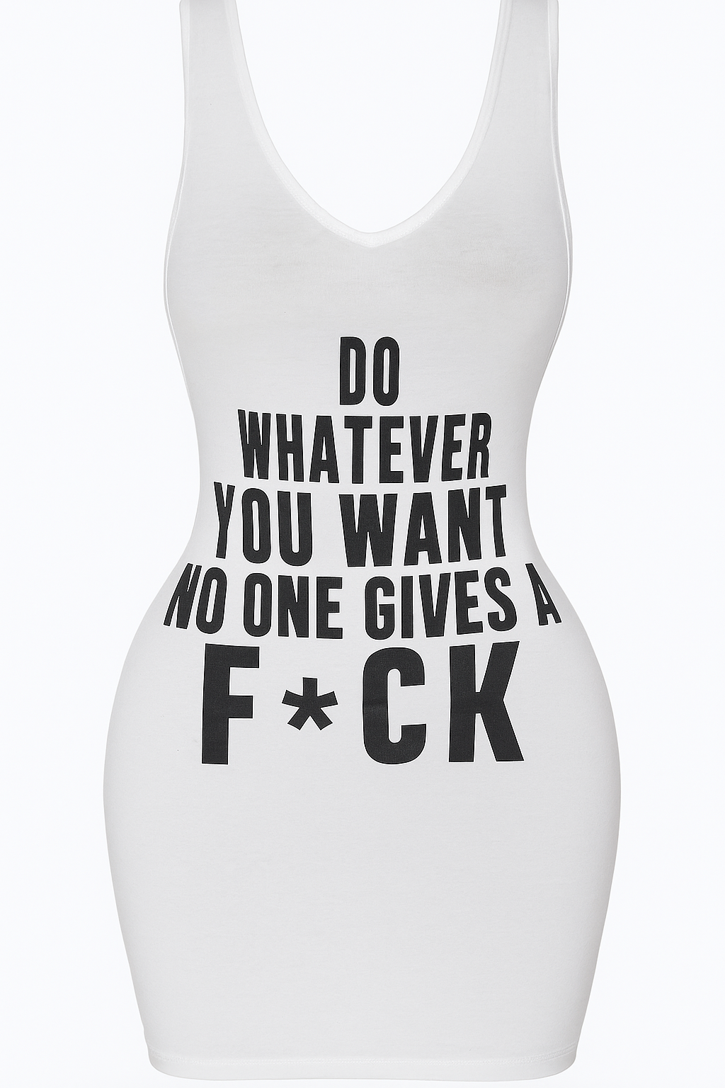 No F’s Given Dress