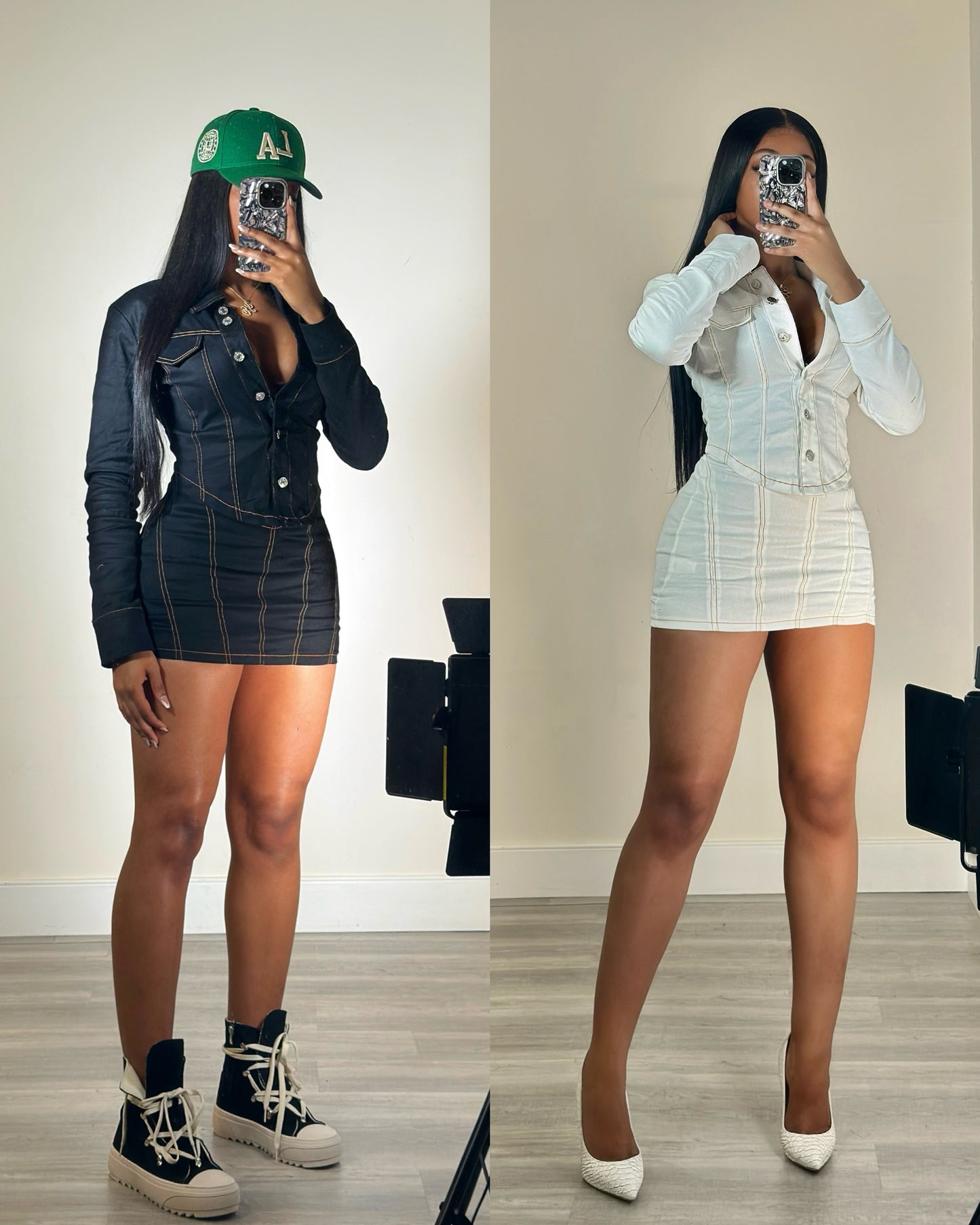 Looking Hot Denim Set