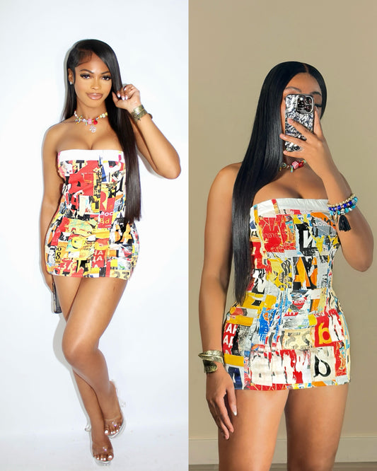 News Flash Dress