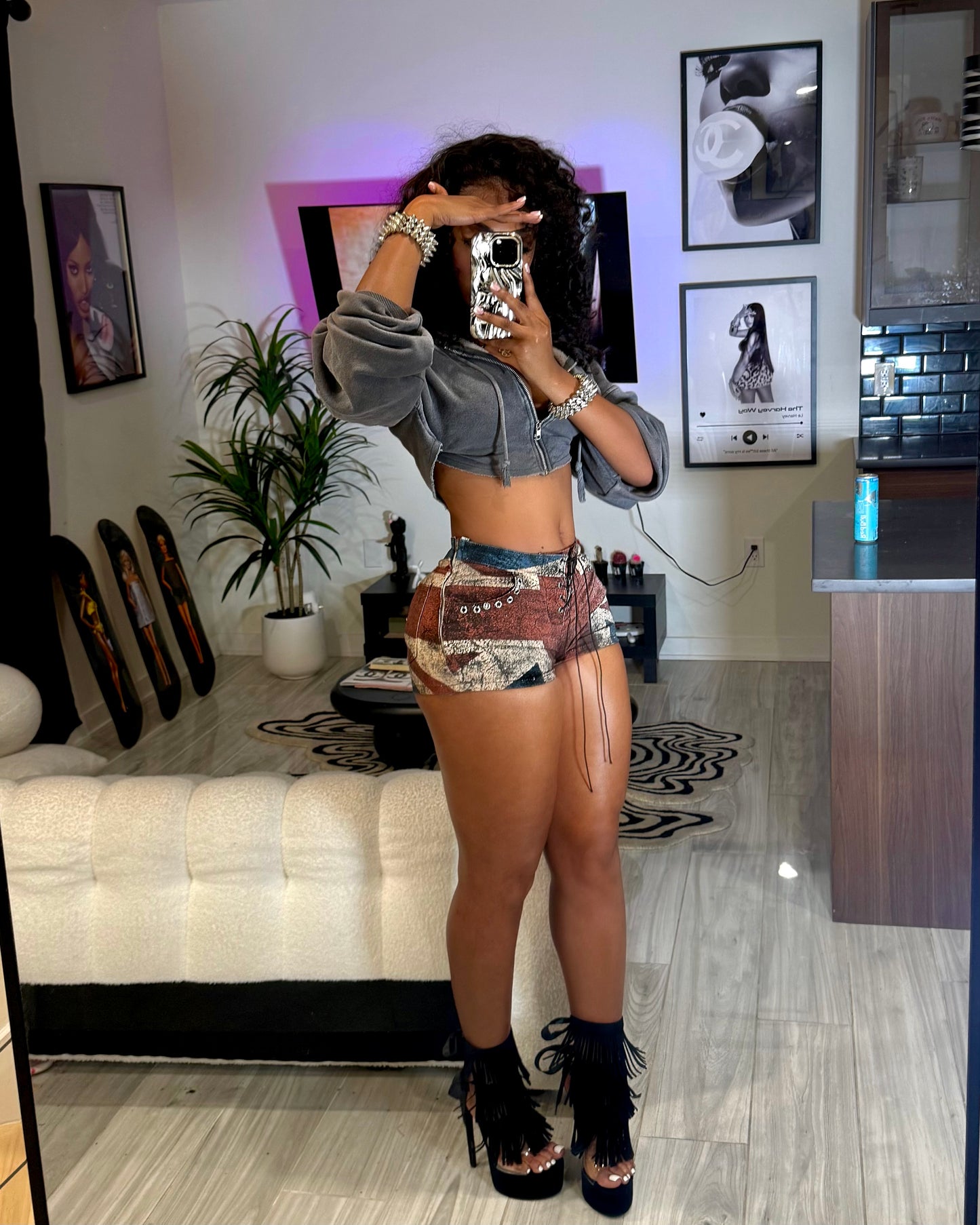 Rebel Heart Shorts