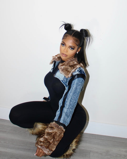 Furever Fierce Denim Jacket