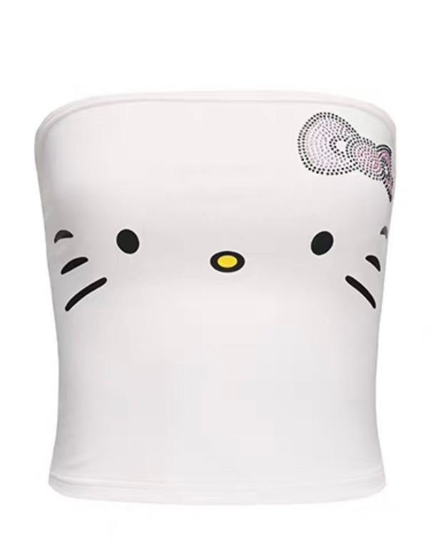 Hello Harvey Tube Top