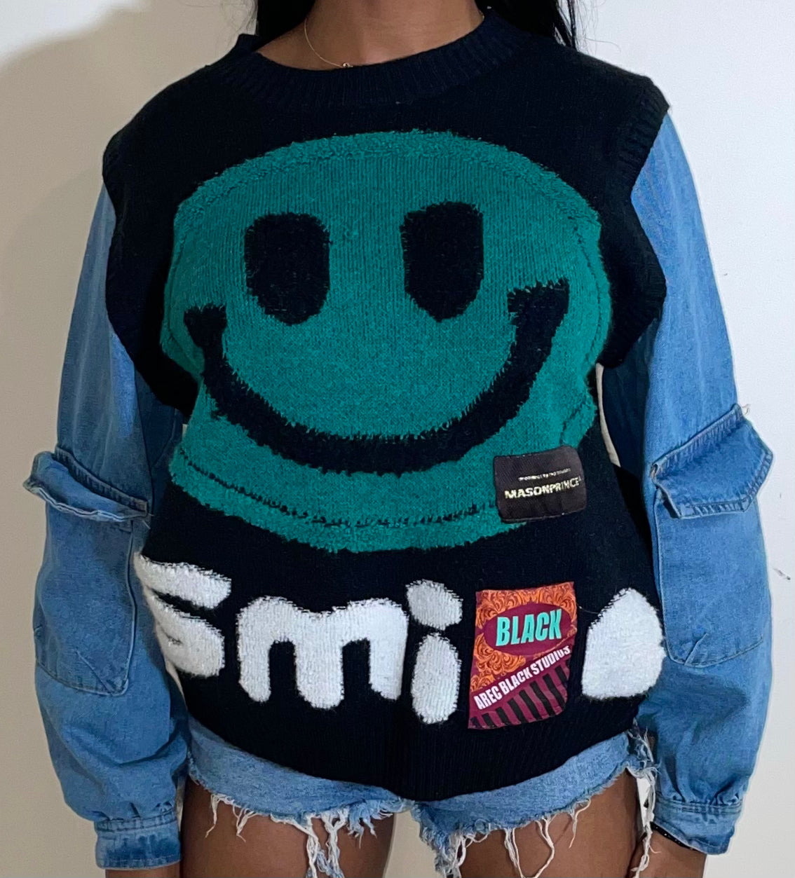 Smiley Sweater Top