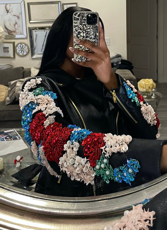 Love Galore Leather Jacket