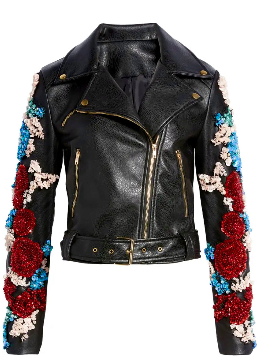 Love Galore Leather Jacket